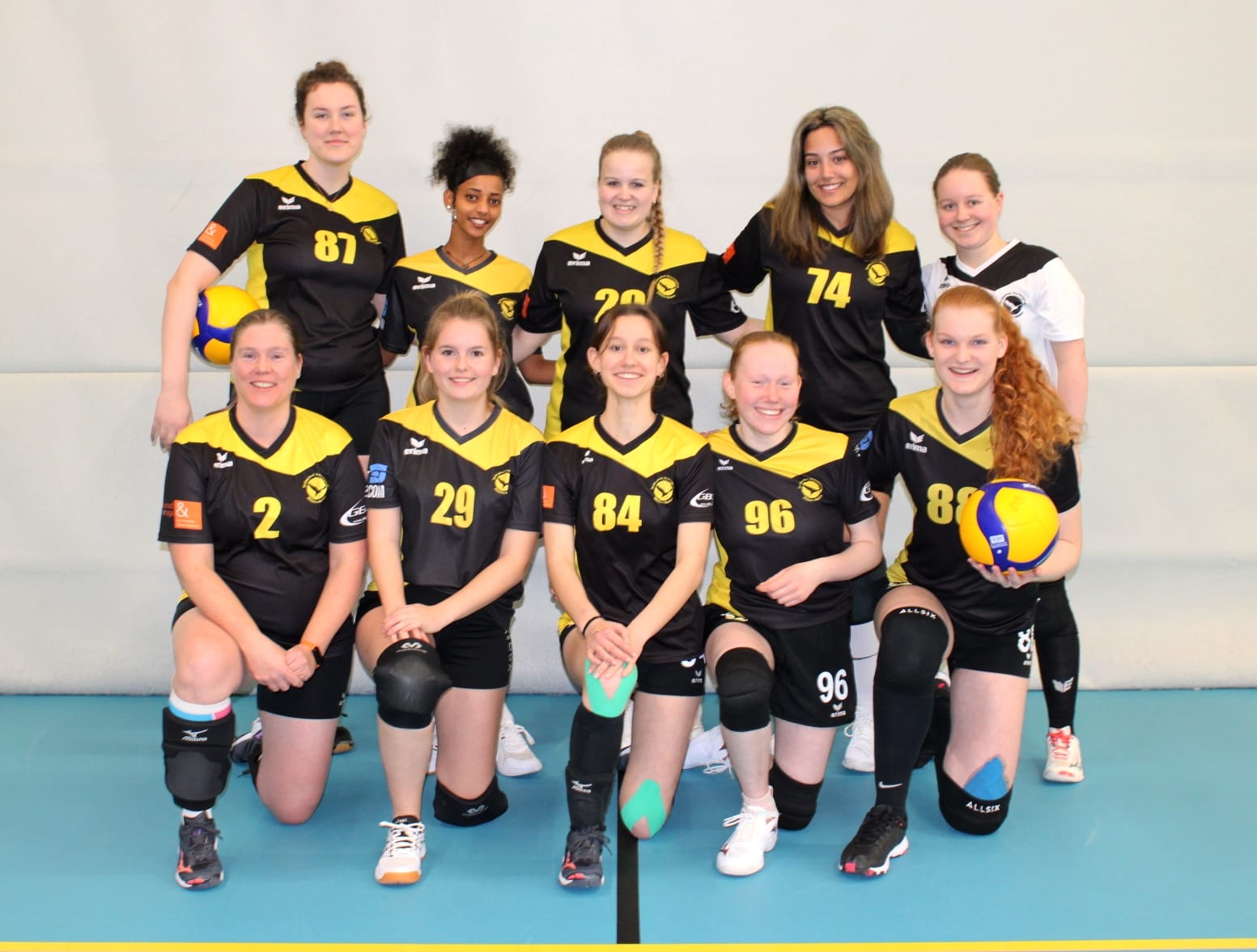 Volleybal Almere team Dames 3